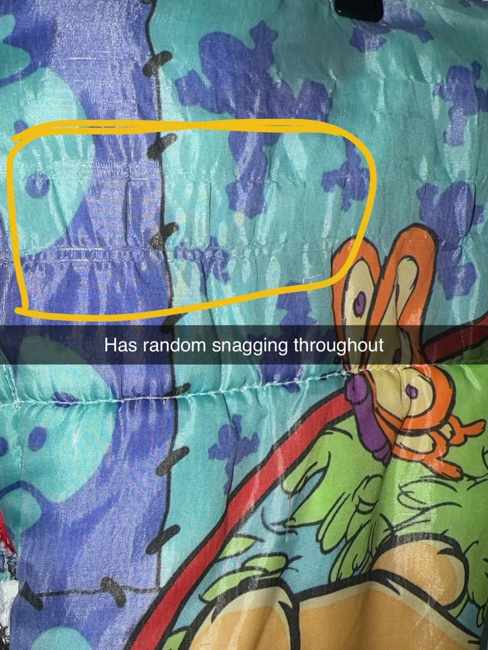 Vintage Winnie the Pooh kids sleeping bag